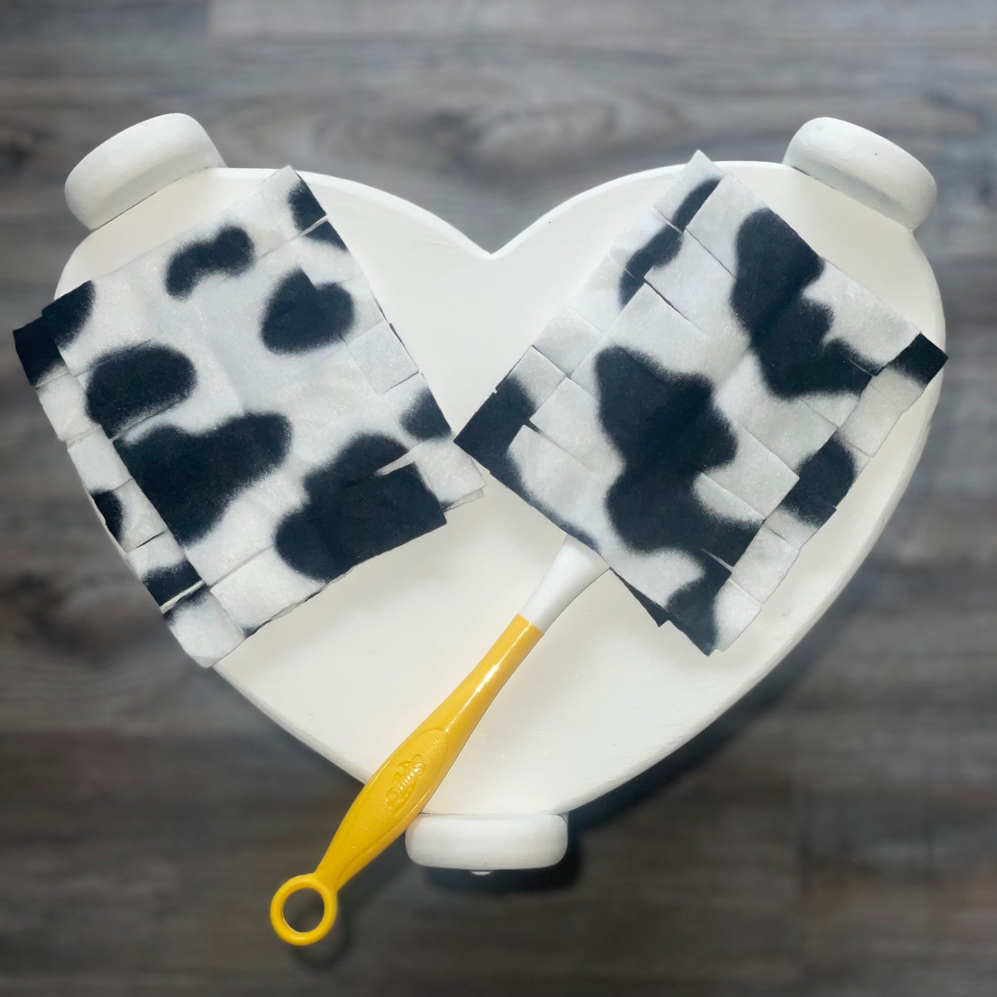 Reusable Duster - Cow Print