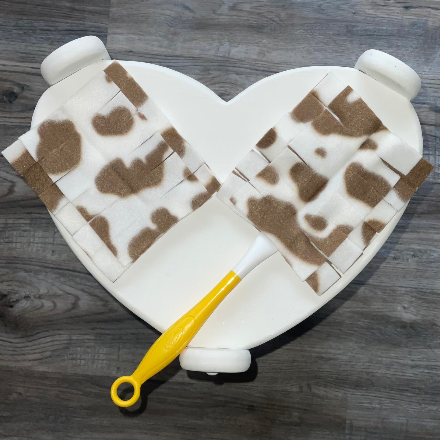 Reusable Duster - Brown Cow