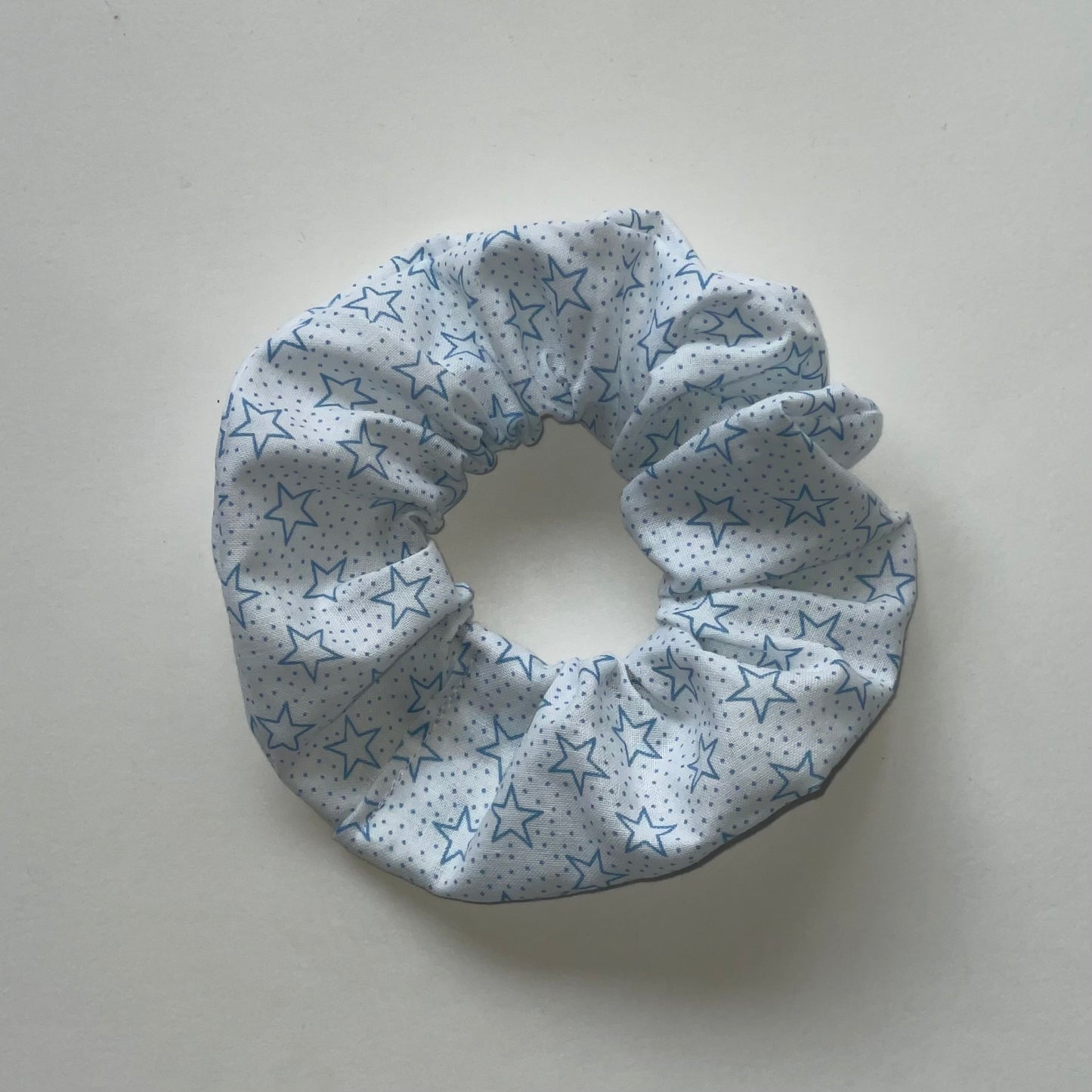 Blue Stars Scrunchie