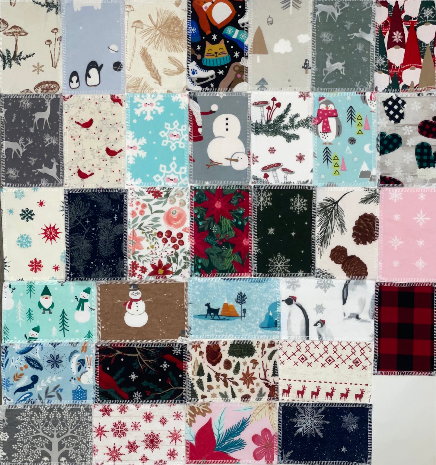 Christmas/Winter Reusable Makeup Removers