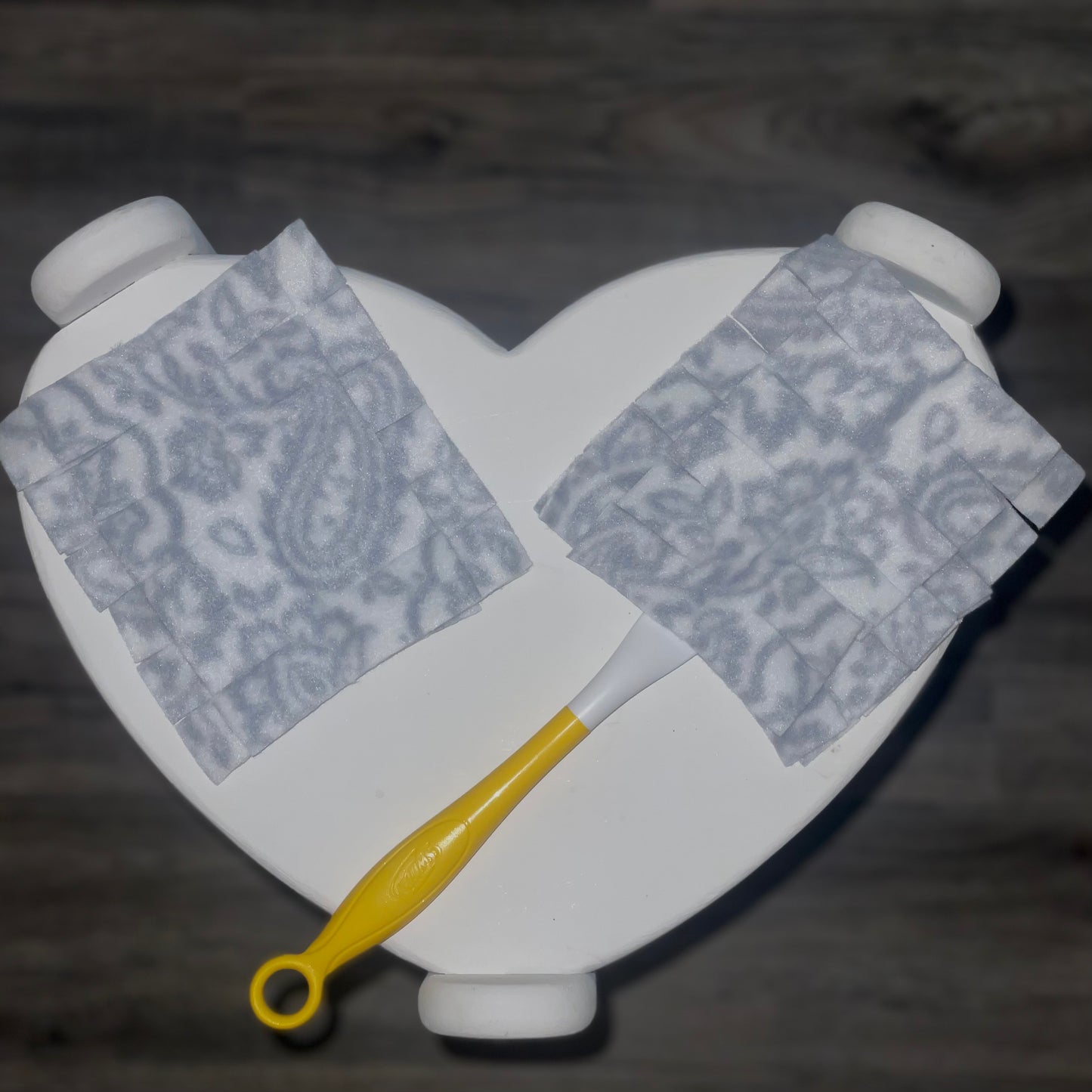 Reusable Duster - Grey Paisley