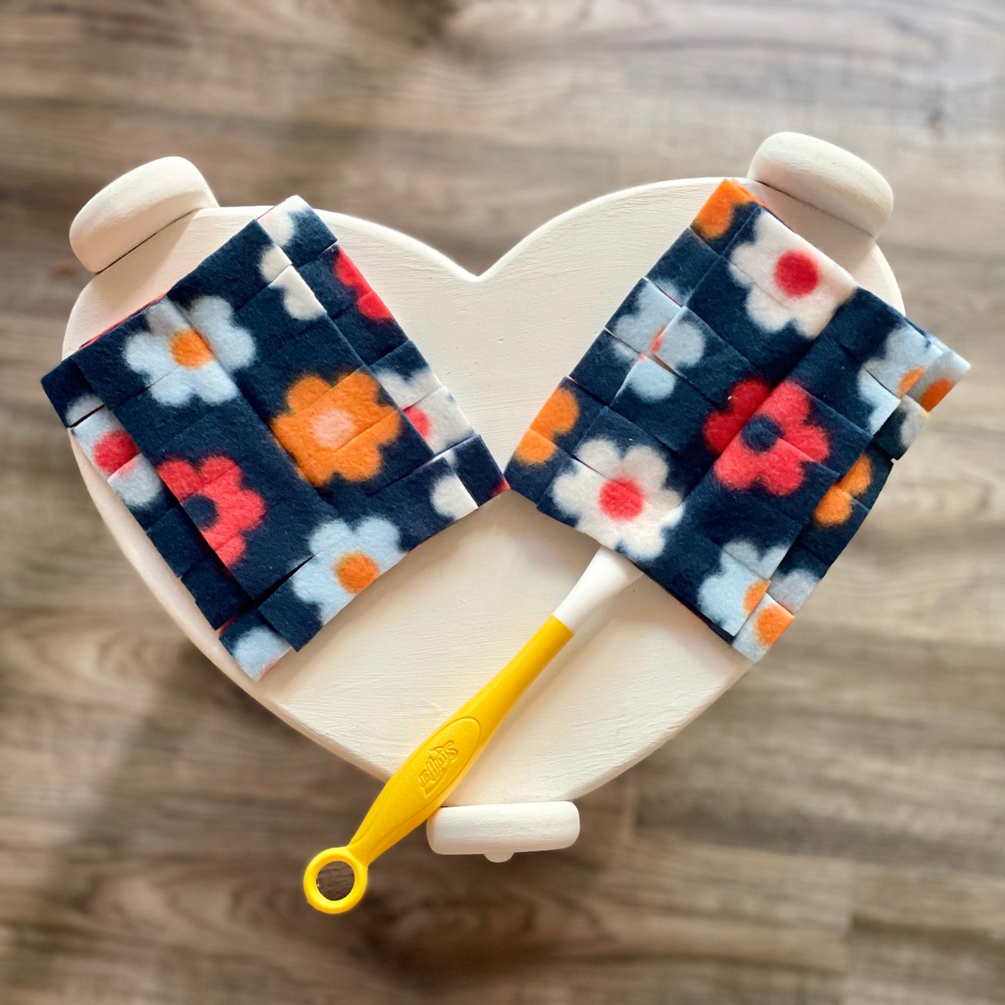 Reusable Duster - Navy Floral