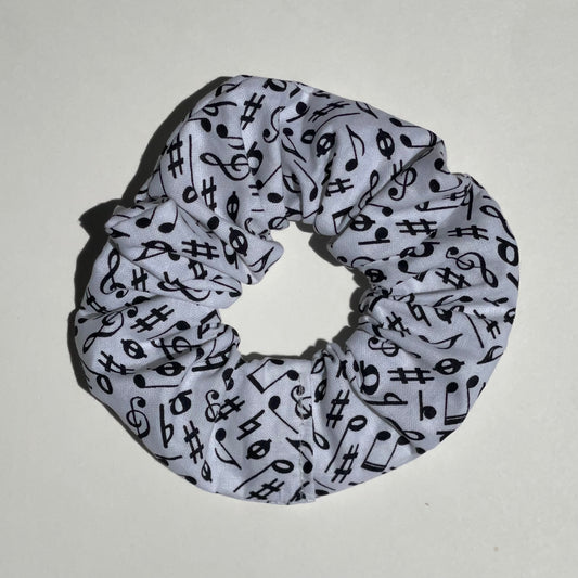 Music Notes Scrunchie